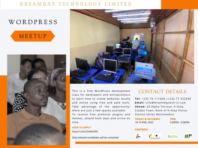 Step by Step Free WordPress Training for Business and Individuals