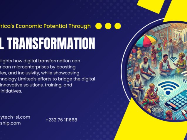 Unlocking Africa's Economic Potential Through Digital Transformation